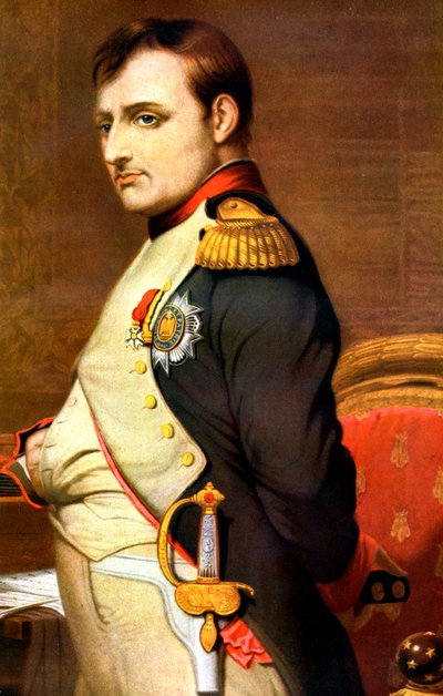 Napoleón Bonaparte, general y emperador francés de Paul Delaroche