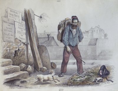 Hombre muerto de hambre durante la Comuna de París de Paul Edmond Henry