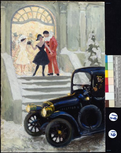 Después del baile, 1917 de Paul Fischer