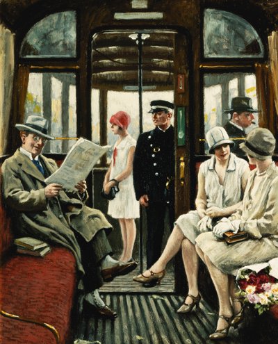 En el Tranvía de Paul Fischer