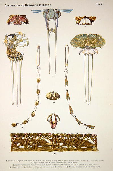 Diseños de Joyería, lámina 3 de 