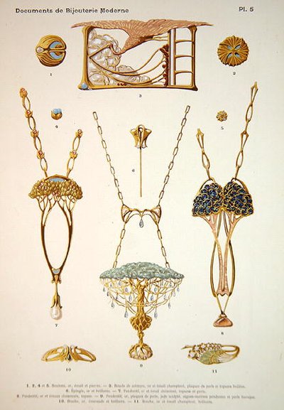 Diseños de joyería, placa 5 de 