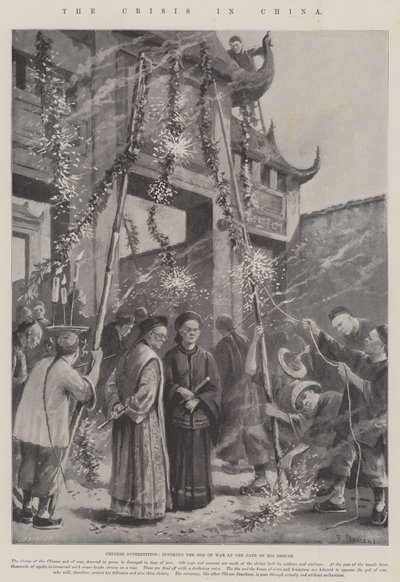 La crisis en China de Paul Frenzeny
