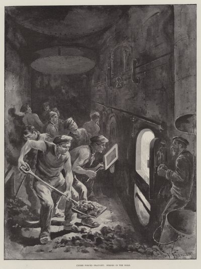 Bajo tiro forzado, héroes en la bodega de Paul Frenzeny