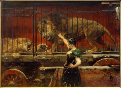 La leona celosa de Paul Friedrich Meyerheim