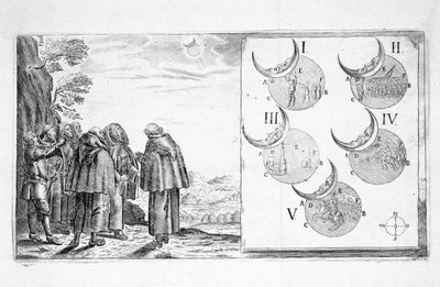Un ataque militar planeado de acuerdo con las fases de un eclipse, siglo XVII de Paul Fürst