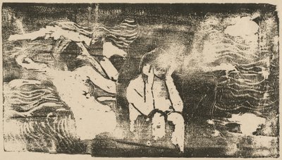 En las Rocas Negras Aux roches noires, en o después de 1895 de Paul Gauguin