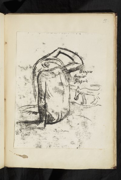 Avant et après - Bonjour Monsieur Gauguin de Paul Gauguin