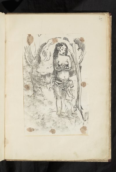 Avant et après - Mujer y niño de Paul Gauguin