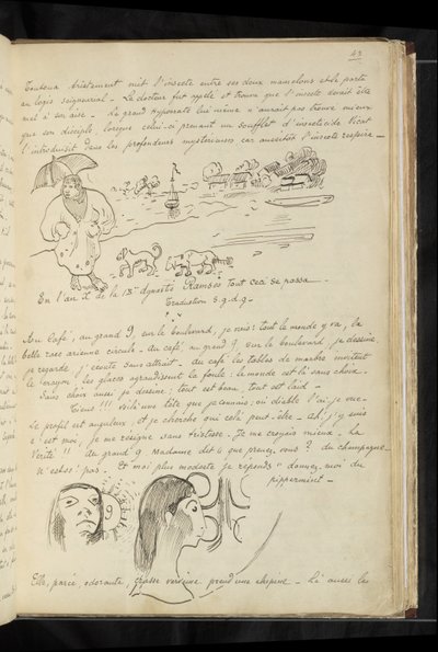 Antes y después - texto y dibujos de 