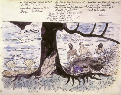 Bañistas de Paul Gauguin