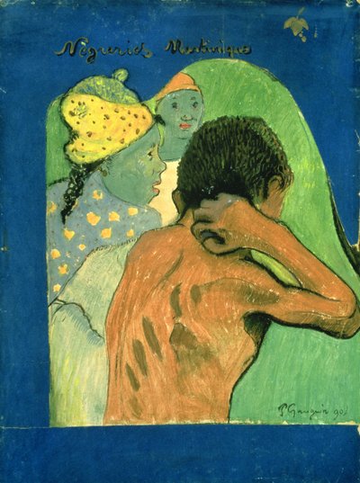 Martinica negra de Paul Gauguin