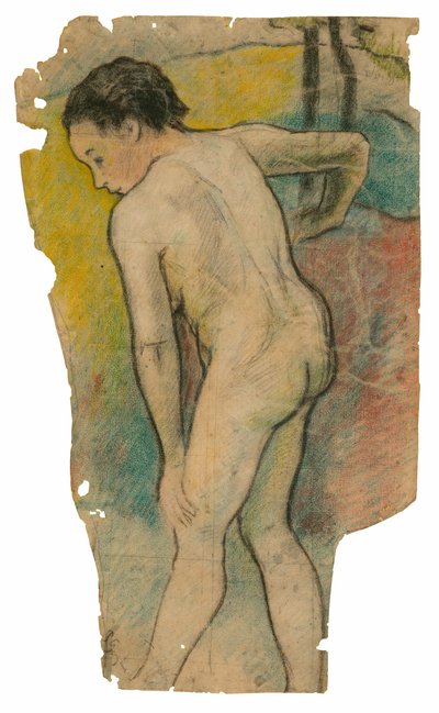 Bañista Bretón de Paul Gauguin