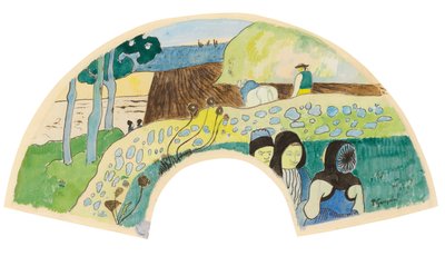 Escena bretona, 1889 de Paul Gauguin