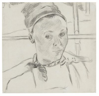 Busto de una joven bretona (posiblemente Marie Lagadu) de Paul Gauguin
