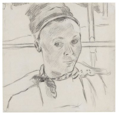 Busto de una joven bretona (posiblemente Marie Lagadu) de Paul Gauguin