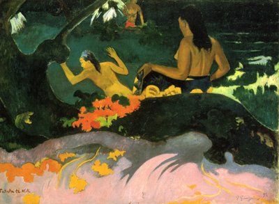 Junto al mar de Paul Gauguin