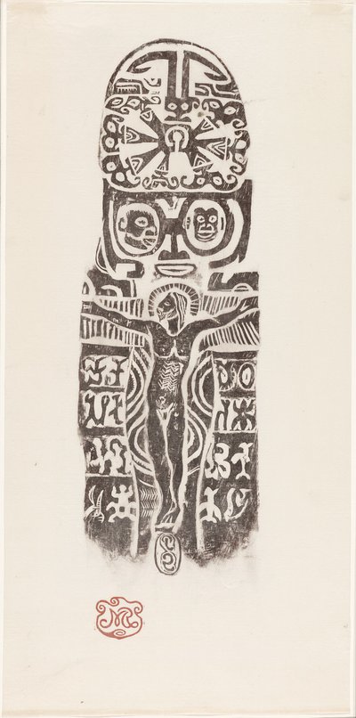 Cristo en la Cruz de Paul Gauguin