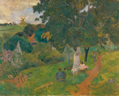 Viniendo y yendo, Martinica de Paul Gauguin
