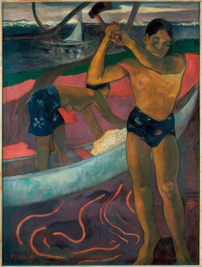 El leñador de Pia de Paul Gauguin