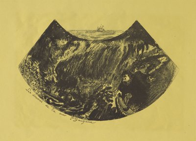 Dramas del mar: Un descenso al Maelstrom, 1889 de Paul Gauguin