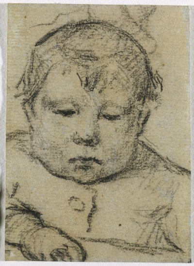Emil Gauguin como Niño, Mano Derecha Adelante, c. 1875-1876 de Paul Gauguin