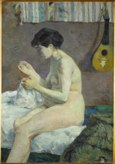Estudio de desnudo de Paul Gauguin