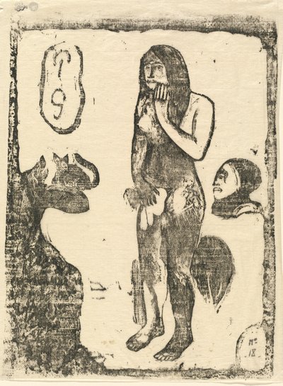 Eva, en o después de 1895 de Paul Gauguin