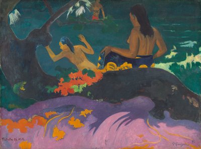 Fatata te Miti (Junto al mar) de Paul Gauguin