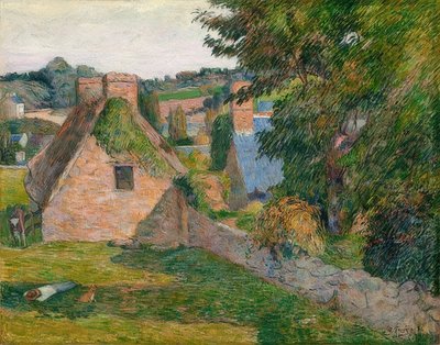 Campo en Derout-Lollichon. 1886 de Paul Gauguin