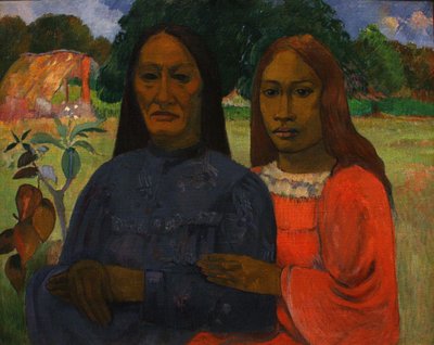 Francés:  Mère et fille Madre e hija de Paul Gauguin