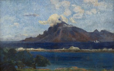 Francés: Paysage de Te vaa de Paul Gauguin