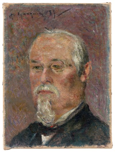 francés:  Portrait de Philibert Favre Retrato de Philibert Favre de Paul Gauguin