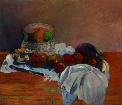 Frutas y cuchillo, 1901 de Paul Gauguin