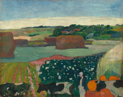 Almiar en Bretaña de Paul Gauguin