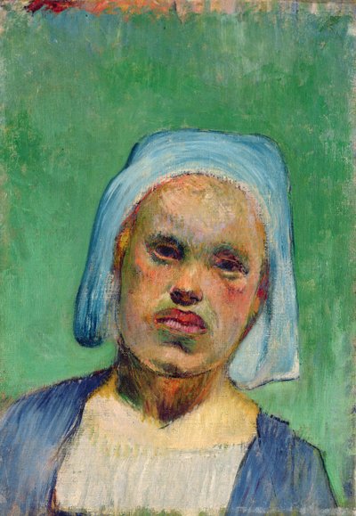 Cabeza de un bretón de Paul Gauguin