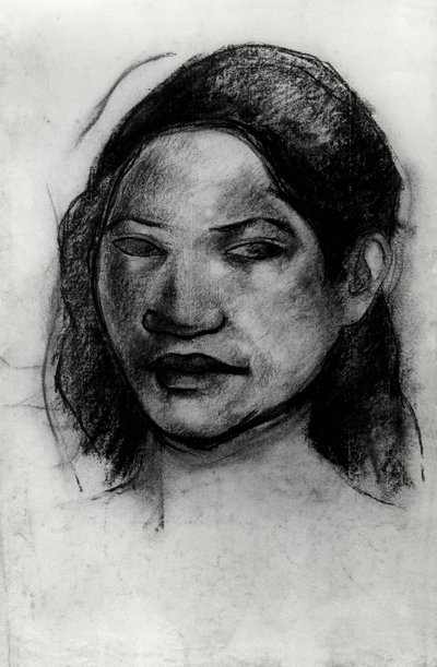 Cabeza de un tahitiano de Paul Gauguin