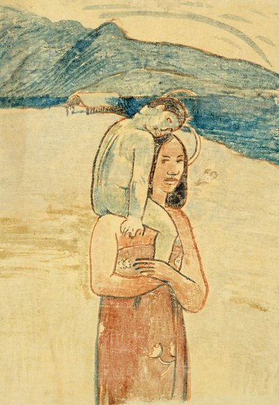 Te saludo María, c.1894 (lito) de Paul Gauguin