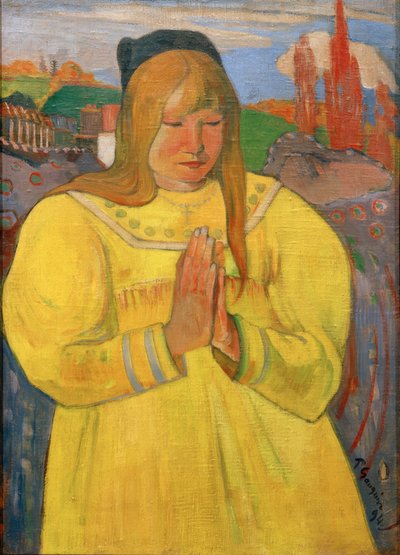 Joven cristiana de Paul Gauguin