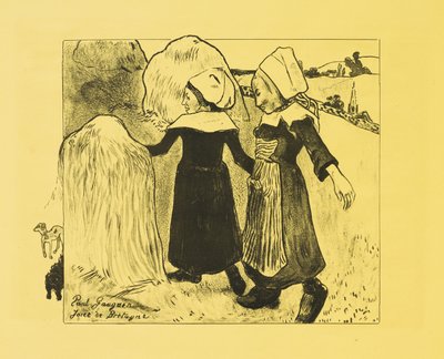 Freuden der Bretagne de Paul Gauguin