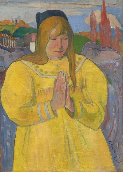 Joven cristiana de Paul Gauguin