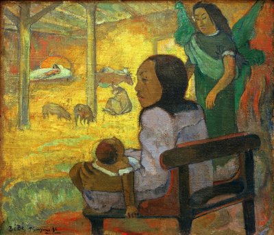 Niño pequeño (Navidad tahitiana) de Paul Gauguin
