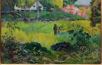Paisaje de Paul Gauguin