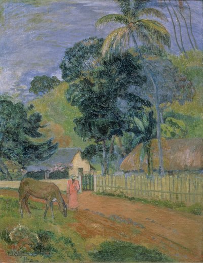 Paisaje de Paul Gauguin