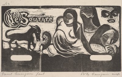 La Sonrisa, 1899 de Paul Gauguin