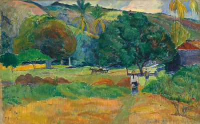 Le Vallon, 1892 de Paul Gauguin
