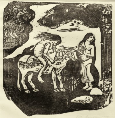 El rapto de Europa de Paul Gauguin