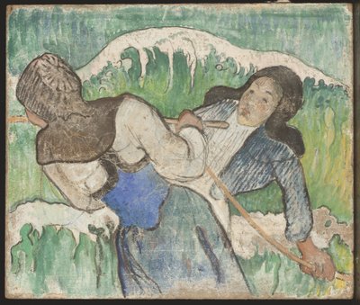 Las pescadoras de goémon, c.1888-90 de Paul Gauguin