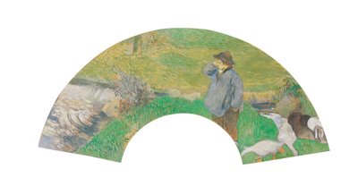 Pequeño pastor bretón, 1888 de Paul Gauguin