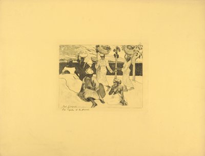 Langostas y hormigas - Recuerdo de Martinica de Paul Gauguin